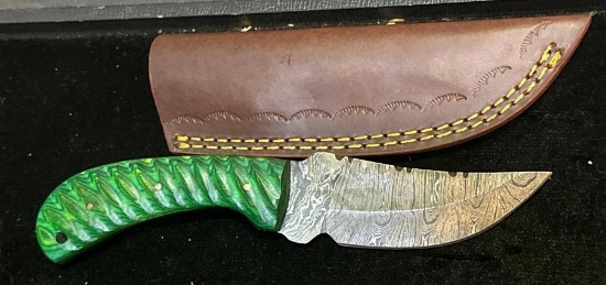 Fixed Blade Knife and Sheath 4" Blade