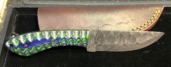 Fixed Blade Knife and Sheath 4" Blade