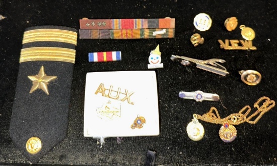 Vintage Pins- Military and more