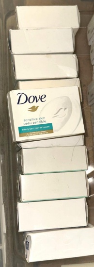 10 Dove soap Bars