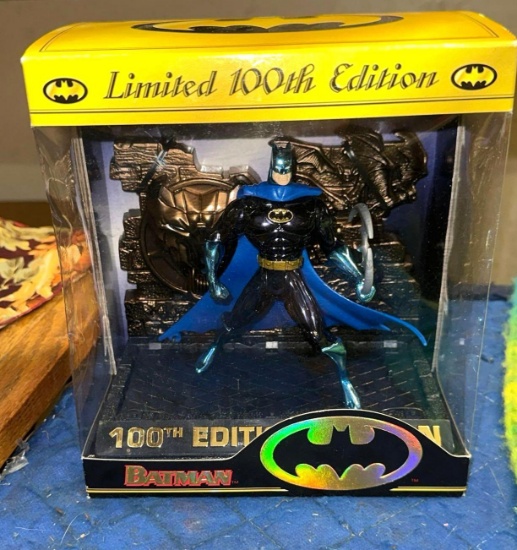 NIB 1996 Batman Limited 100th Edition Batman Action Figure