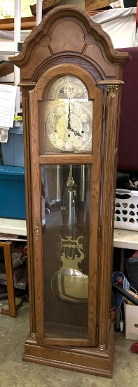"Pearl" Grandfather Clock Made in USA 78" Tall