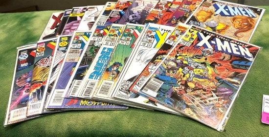 25 Uncanny X-Men Comic Books