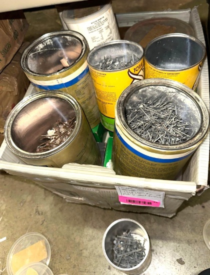 Big Variety of Nails and Screws