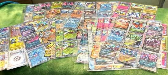 26 Pages of Pokemon Holo Cards- Mostly Japanese cards