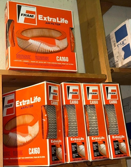 5 New Fram CA160 Air Filters for Dodge V6 & V8's