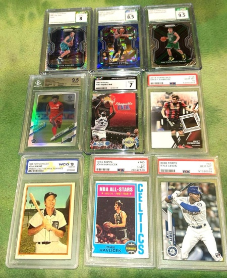 9 Graded and Slabbed Sports Cards