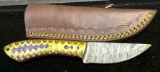 Fixed Blade Knife and Sheath 4