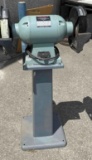 Union Tool Co. Heavy Duty Industrial Bench Grinder on Stand- Works