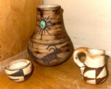 Lot of Native Pottery