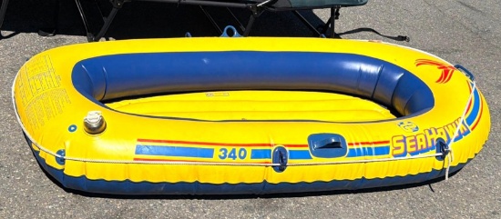 Intex 340 Seahawk inflatable 3 person Boat