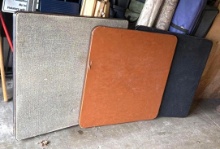 3 Folding Card Tables