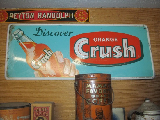 Discover Orange Crush w/bottle & hand