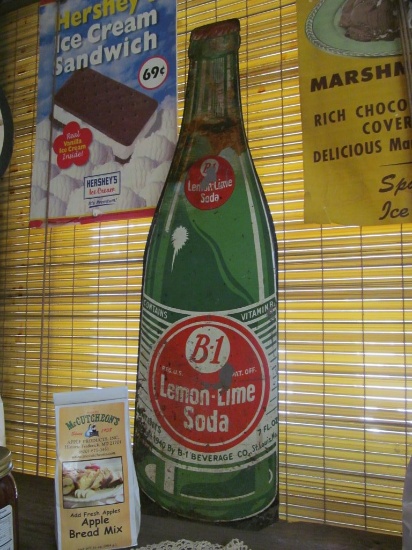 Lemon-Lime Soda Bottle