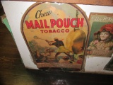 Chew Mail Pouch Tobacco w/gong man