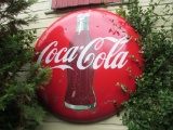 48” Coca-Cola Button
