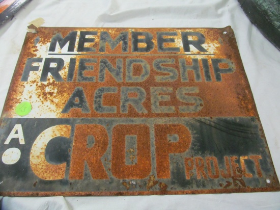 Member Friendship Acres Sign #2