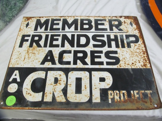 Member Friendship Acres Sign #1