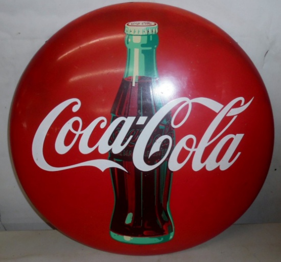 Porcelain Coca Cola Coke Button