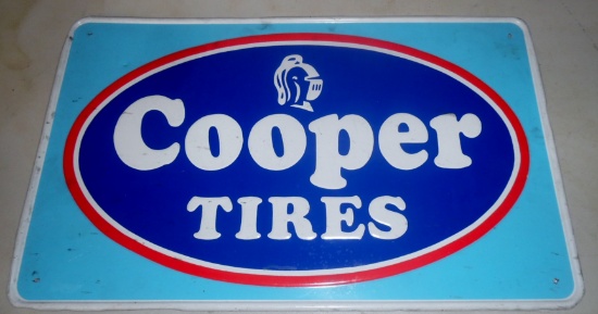 Tin Embossed Cooper Tires
