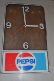 Plastic Pepsi Clock