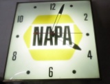 Glass Faced Pam Napa Clock