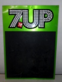 Tin Embossed 7-up Menu Board