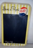 Tin Pepsi Menu Board