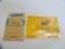 John Weiserts 54 & Demuths; plain scrap tobacco bags lot of 2