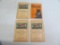 7-20-42 & Black Store;lot of 4 cigar paper advertisements