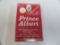 Prince Albert;smoking tobacco cardboard in celaphane full