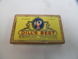 Dills Best; smoking tobacco tin