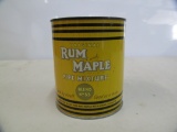 Rum and Maple; pipe mixture Blend no 53 canister