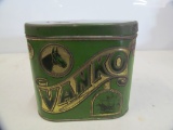 Vanko;$.05 cigar rectangle tin can