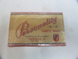 Personality No. 1 cut;cigarette tobacco Fleming Hall co. cardboard