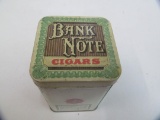 Bank Note; $.05 cigar square tin