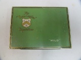 The Three castles cigarettes;mild flat tin