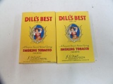 Dills Bestsmoking tobacco 2 packs;