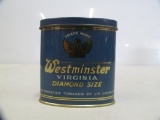 Westminster Virginia Diamond;size pocket tin