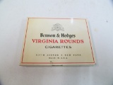 Benson & Hedges;Virginia rounds corn tipped cigarettes flat tin