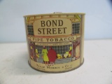 Bond Street pipe tobacco;tin canister