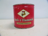 Jack of Diamonds;smoking tobacco tin canister full