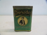 Fresh Tuxedo tobacco;curved pocket tin