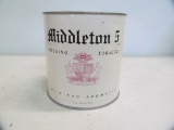 Middleton 5; smoking tobacco tin canister