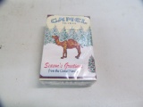 Camel Filters;seasons greetings hard pack full