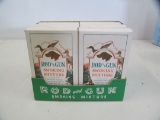 Rod and Gun; smoking mixture 6 pack store display empty