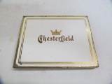 Chesterfield ; cigarettes flat tin