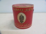 Prince Albert; cardboard canister