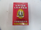 Union Leader; smoking tobacco box with cellaphane full