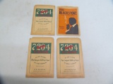 7-20-42 & Black Store;lot of 4 cigar paper advertisements